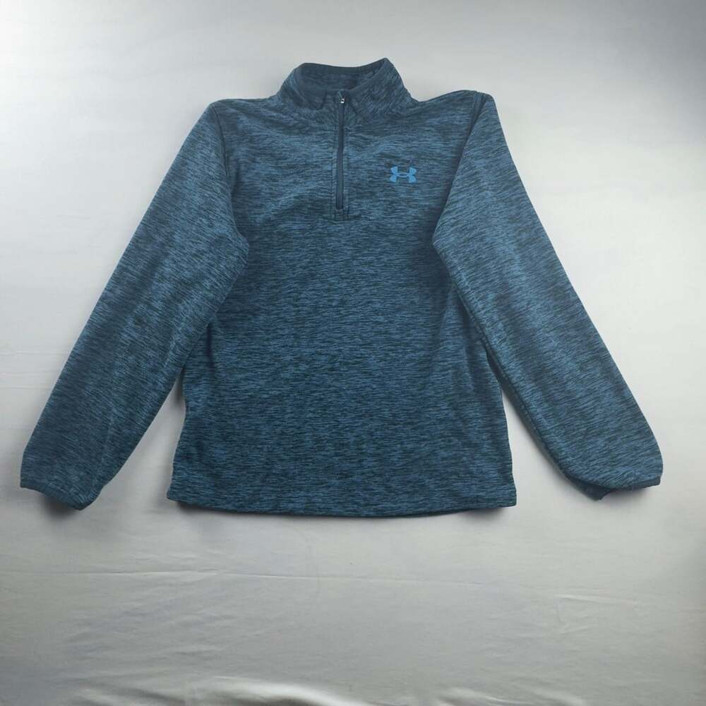 Under Armour 1/2 Zip Pullover Blue Fleece
